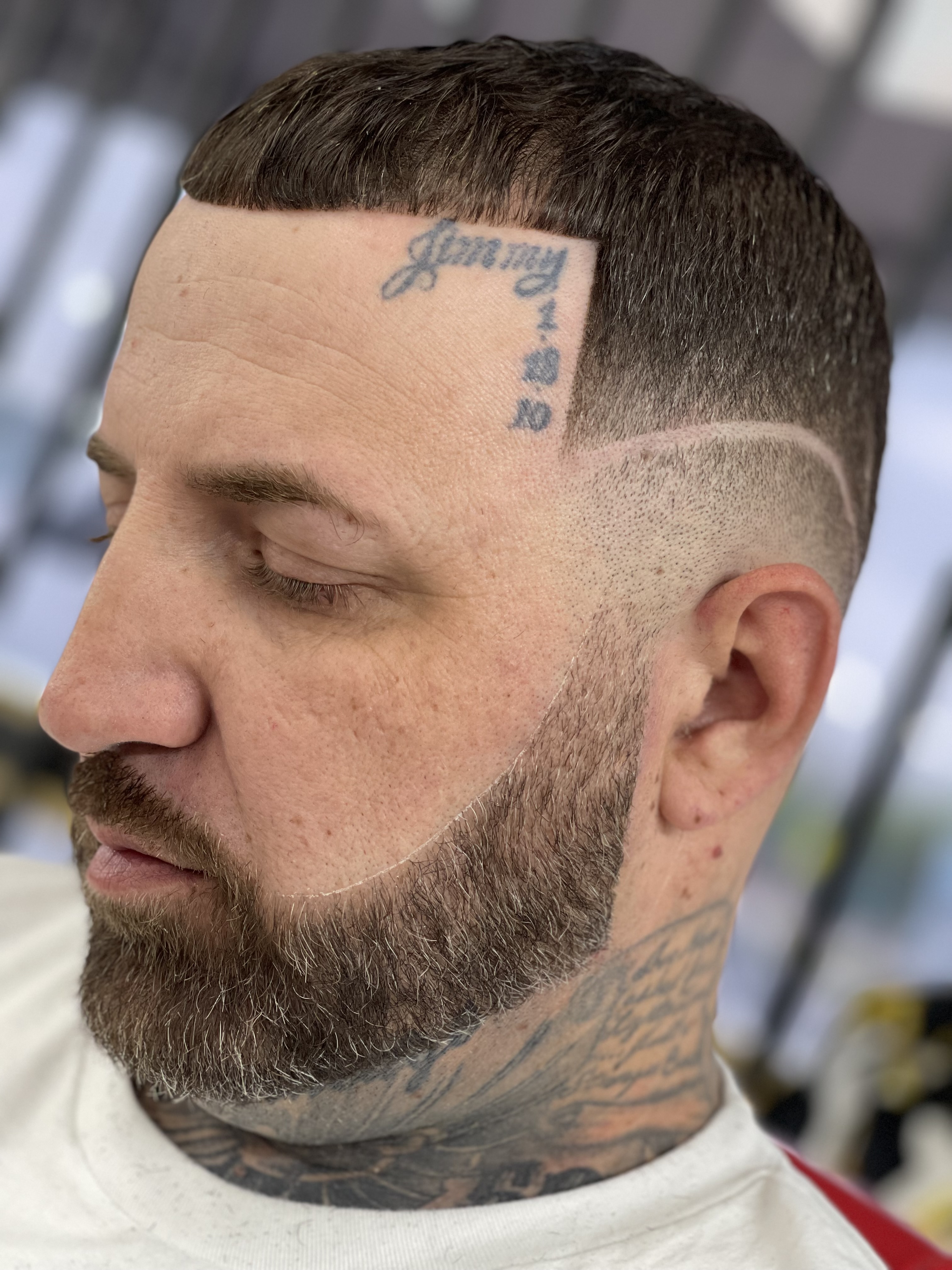 Blessed Fadez haircut